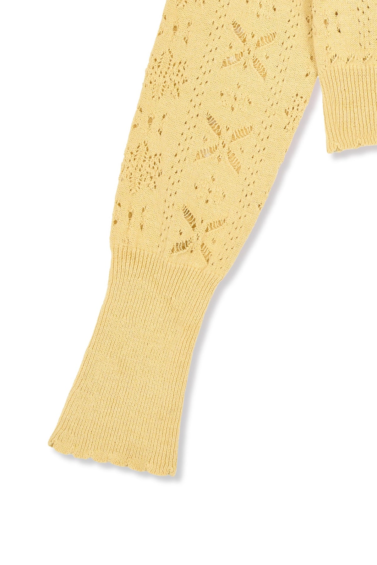 Ioedle - Flower Bomb Knit Cardigan (Yellow) product image 6 | TRAB K-Fashion Australia