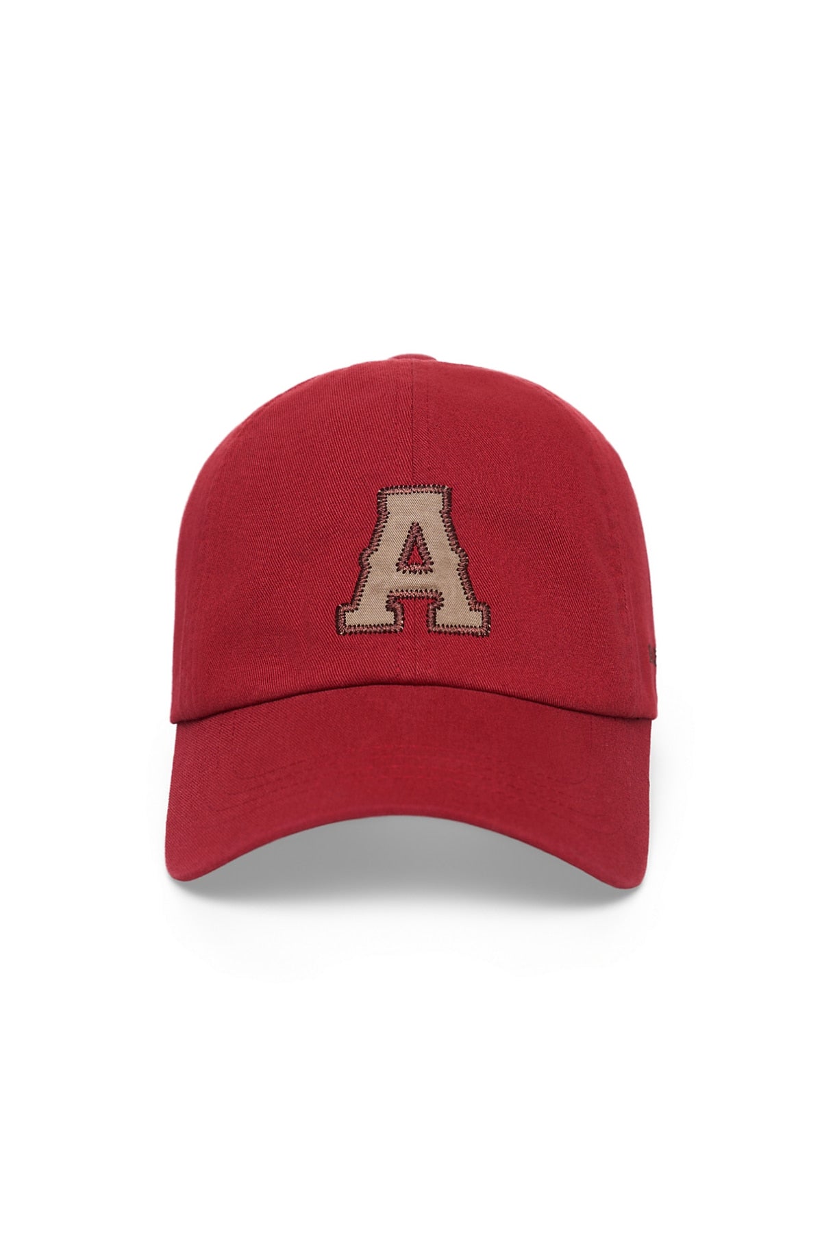 Matin Kim - Matin Initial Ball Cap (Red) product image 1 | TRAB K-Fashion Australia