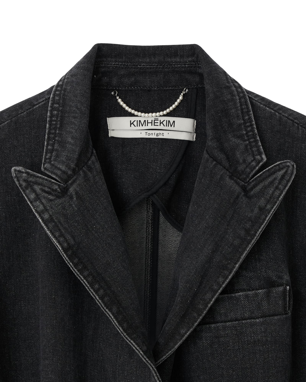 Kimhe Kim - Three Buttons Corset Single Jacket (Black) product image 5 | TRAB K-Fashion Australia