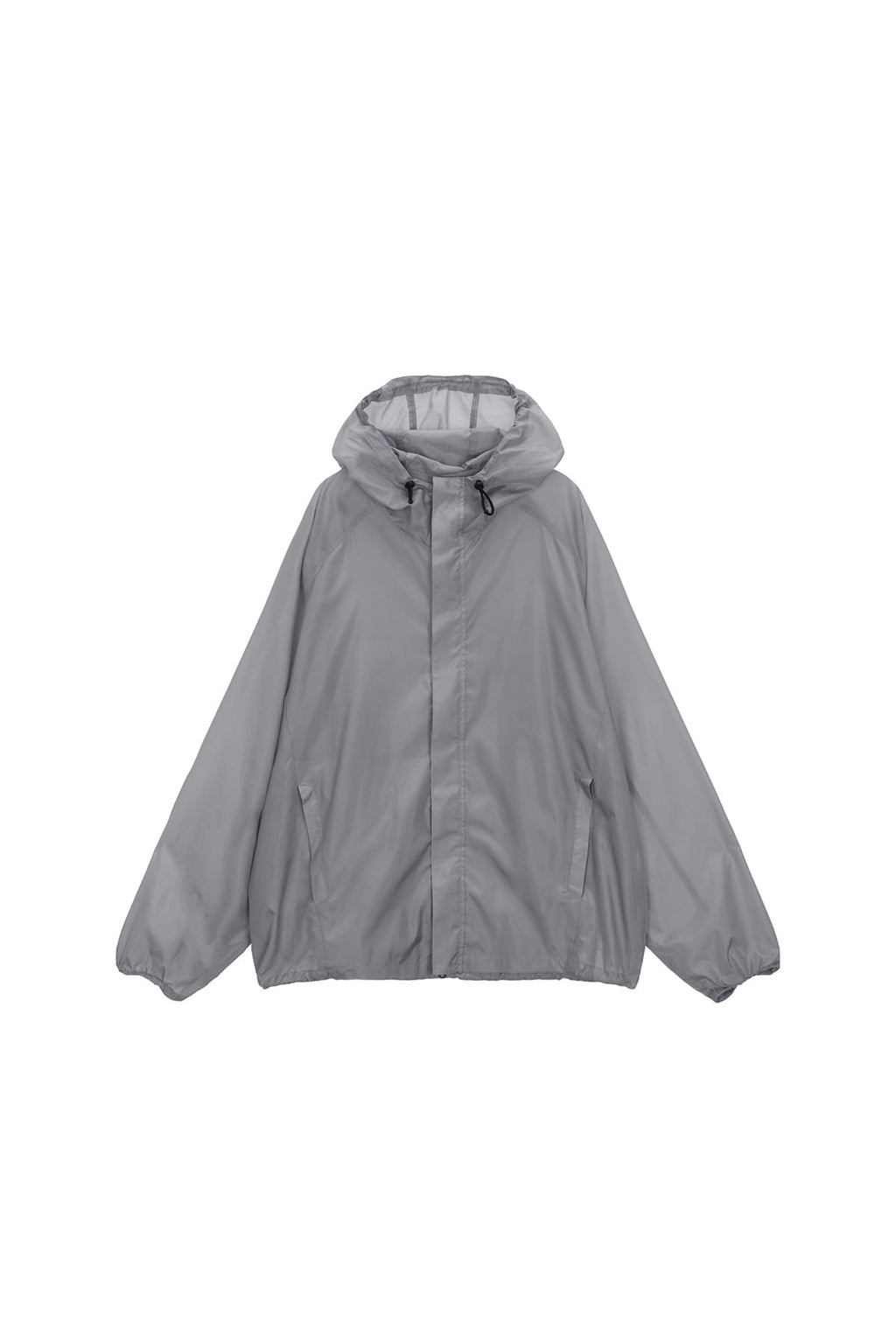 Matin Kim - Light Hoody Windbreaker (Grey) product image 1 | TRAB K-Fashion Australia