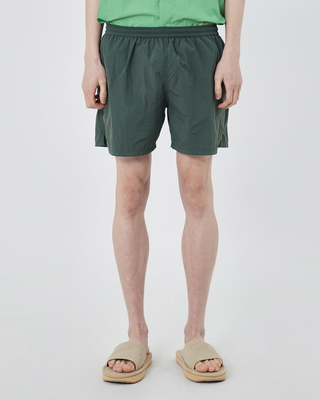 Brownyard - Nylon Shorts (Green) product image 1 | TRAB K-Fashion Australia