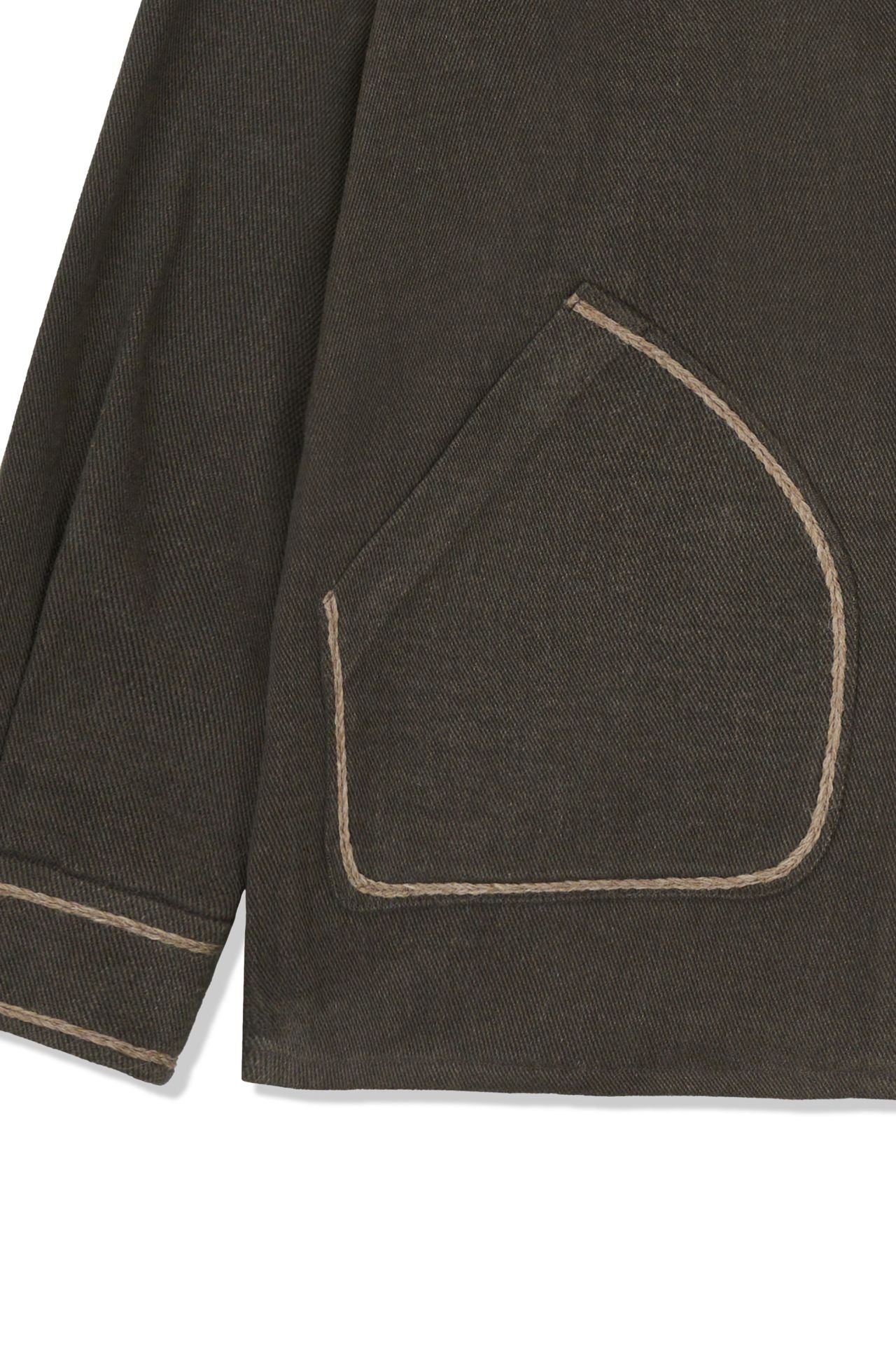 Ioedle - Rope Shirt (Gray) product image 5 | TRAB K-Fashion Australia