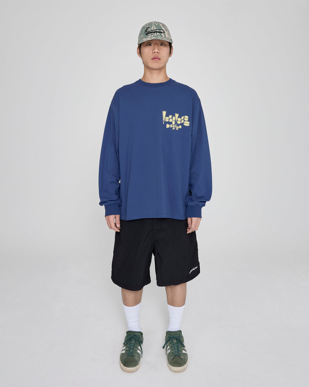 yeseyesee - Nylon Dash Shorts (Black) product image 7 | TRAB K-Fashion Australia