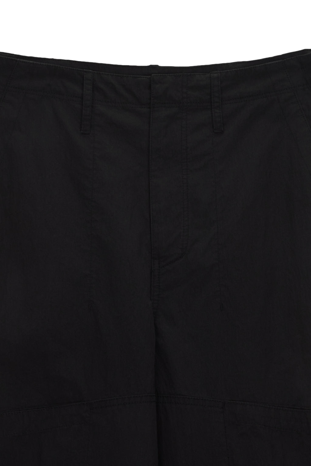 Matin Kim - Button Roll Up Double Knee Pants (Black) product image 3 | TRAB K-Fashion Australia