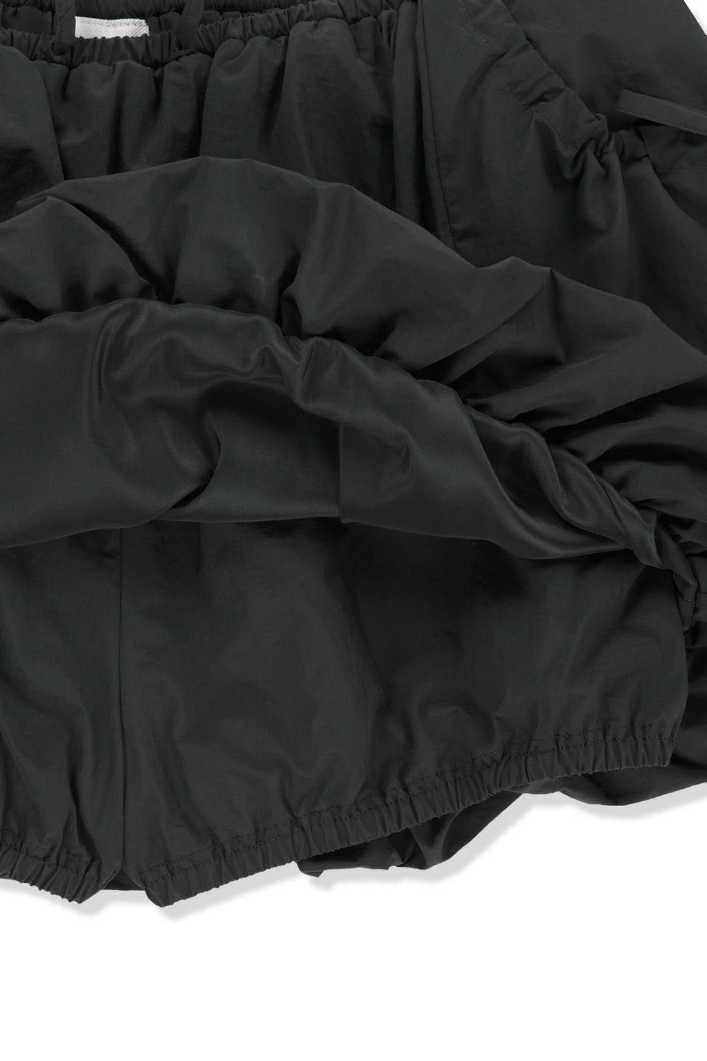 Matin Kim - Strap Detail Ballon Skirt (Charcoal) product image 5 | TRAB K-Fashion Australia