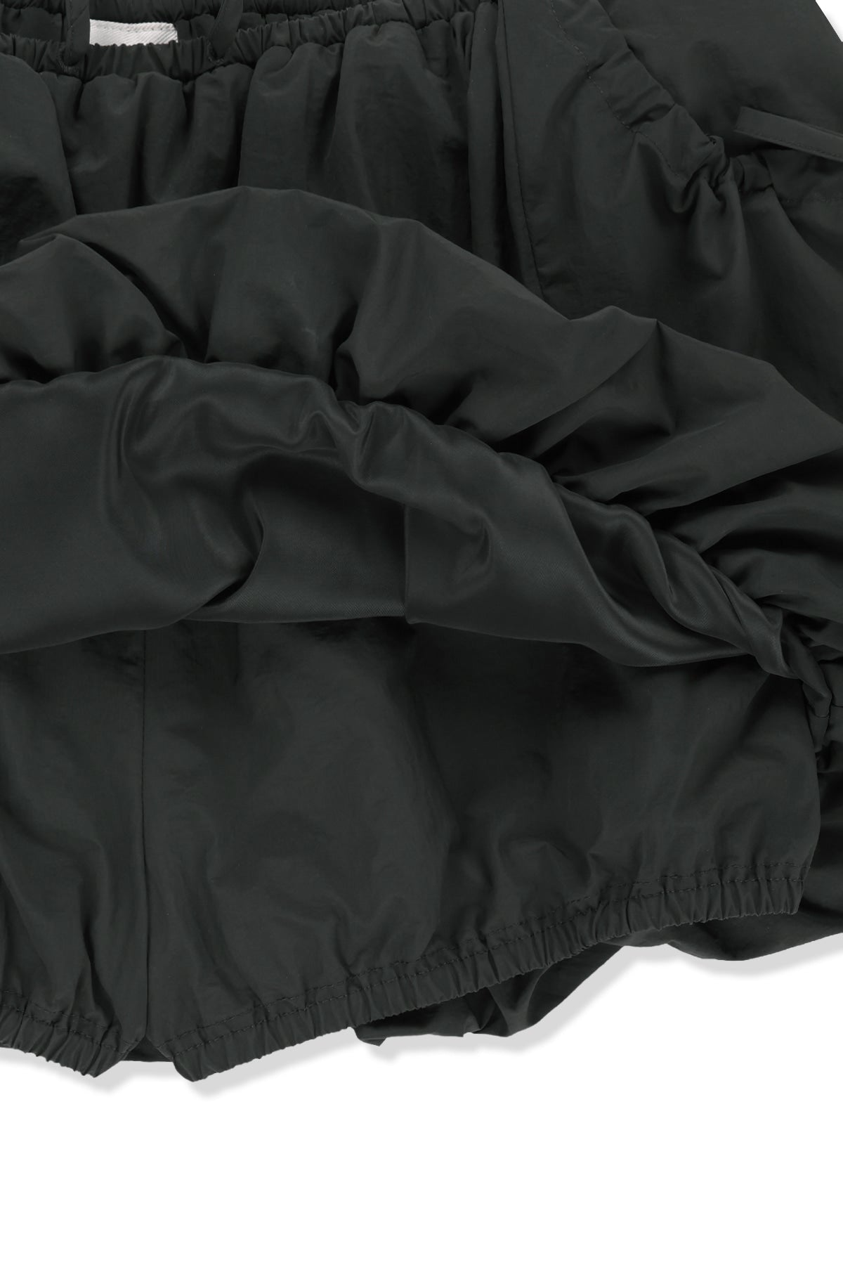 Matin Kim - Strap Detail Ballon Skirt (Charcoal) product image 5 | TRAB K-Fashion Australia