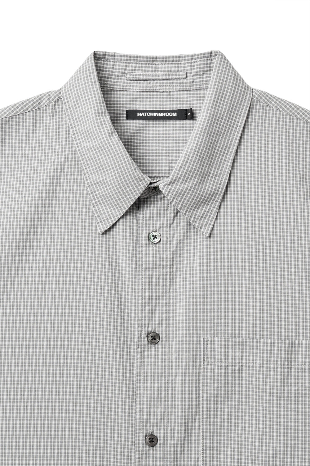 Hatchingroom - Arrow Shirt Pin Check (Grey) product image 3 | TRAB K-Fashion Australia