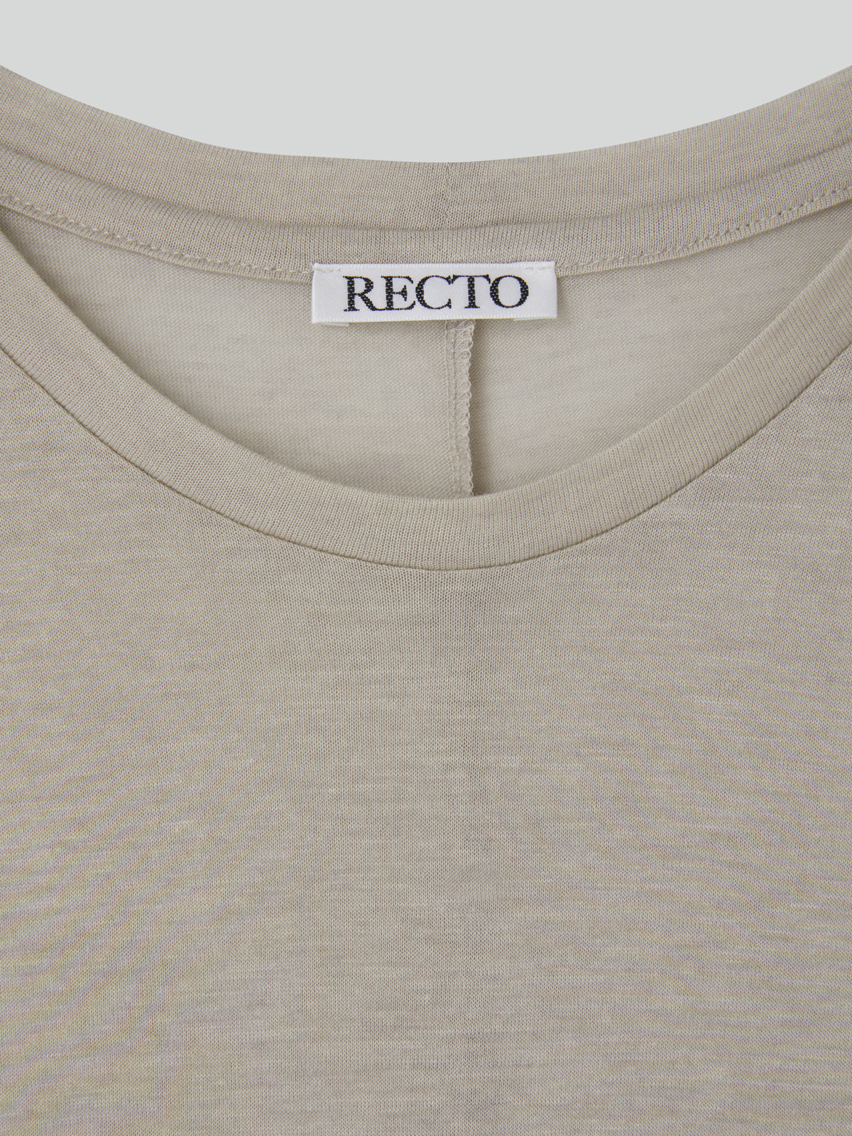 Recto - Baby Jersey T-Shirt (Greige) product image 13 | TRAB K-Fashion Australia