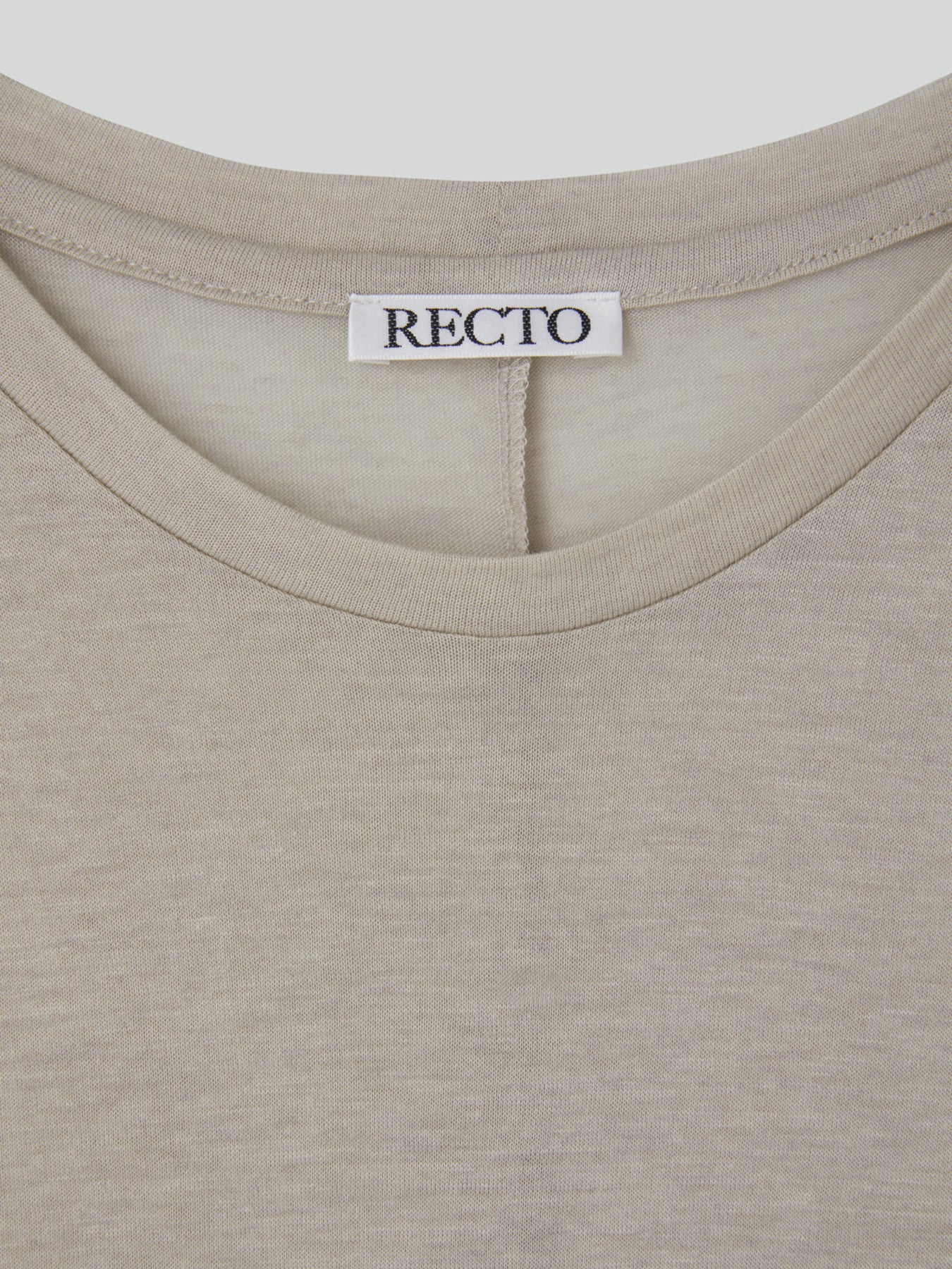 Recto - Baby Jersey T-Shirt (Greige) product image 13 | TRAB K-Fashion Australia