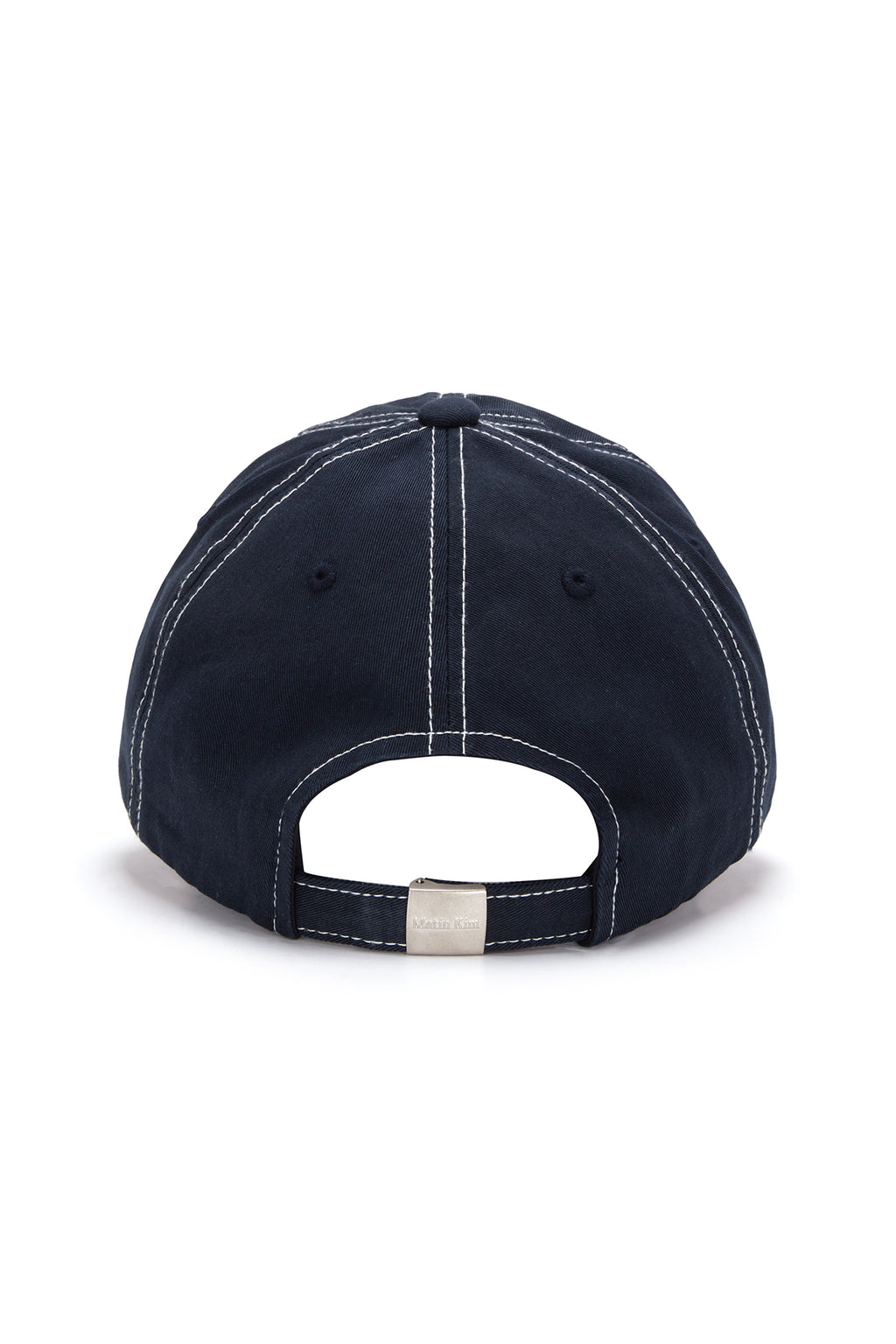 Matin Kim - Matin Stitch Ball Cap (Navy) product image 3 | TRAB K-Fashion Australia