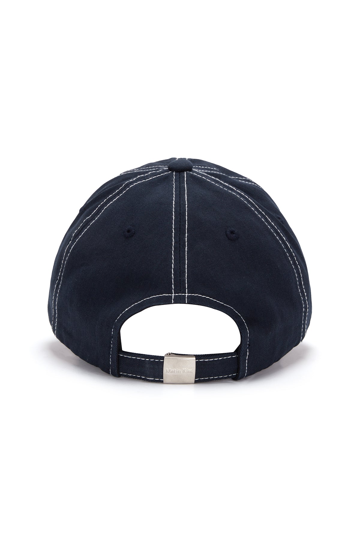 Matin Kim - Matin Stitch Ball Cap (Navy) product image 3 | TRAB K-Fashion Australia
