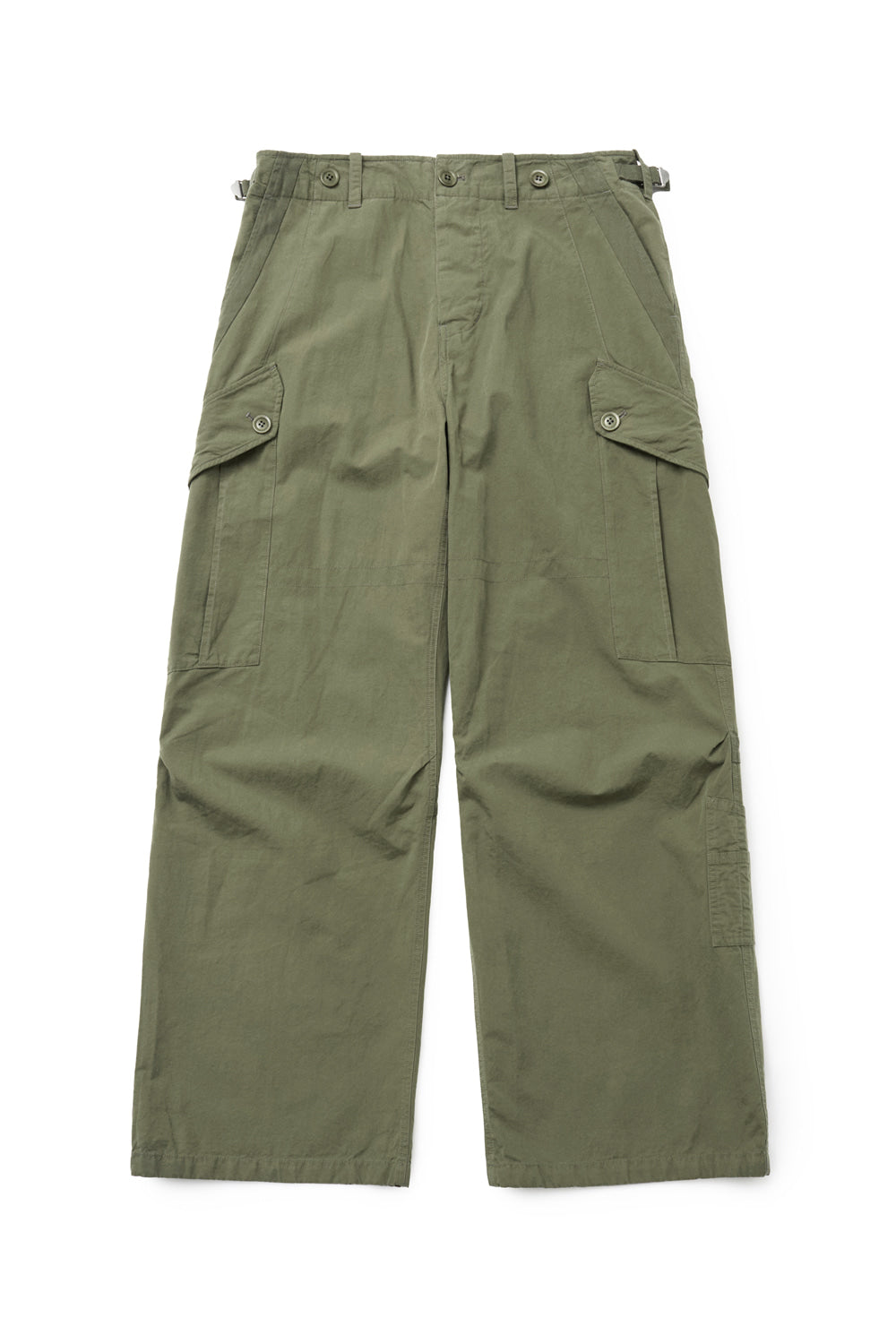 Hatchingroom - Curved Cargo Pants (Khaki) product image 2 | TRAB K-Fashion Australia
