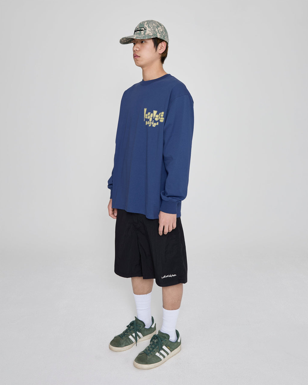 yeseyesee - Nylon Dash Shorts (Black) product image 8 | TRAB K-Fashion Australia