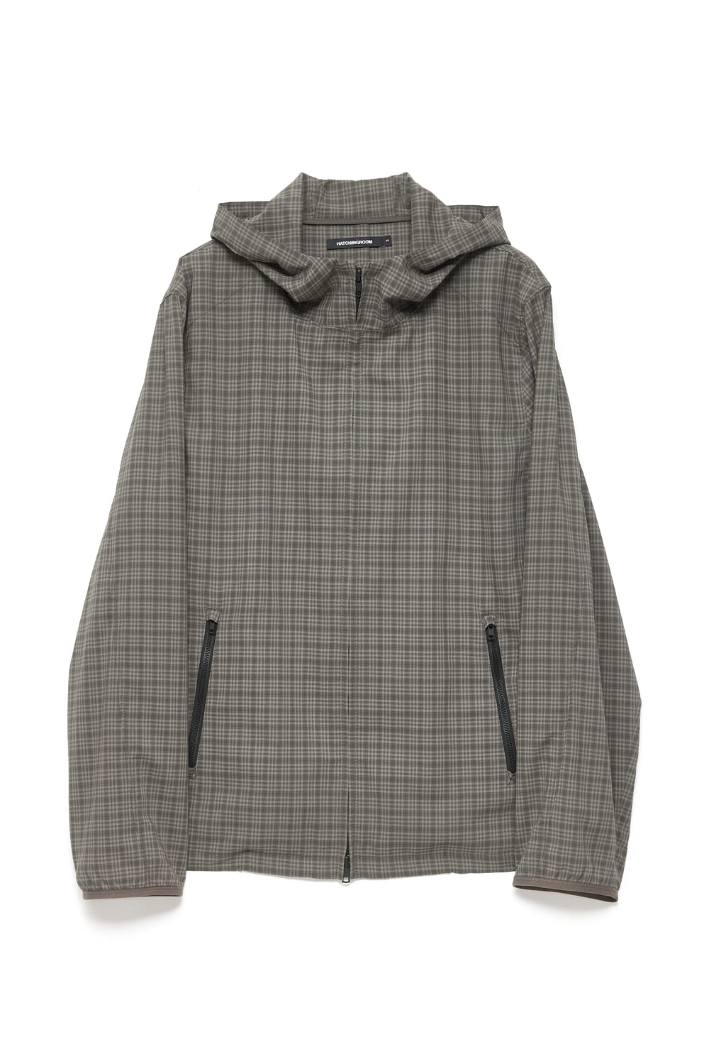 Hatchingroom - Vented Windbreaker Wool Check (Olive) product image 1 | TRAB K-Fashion Australia