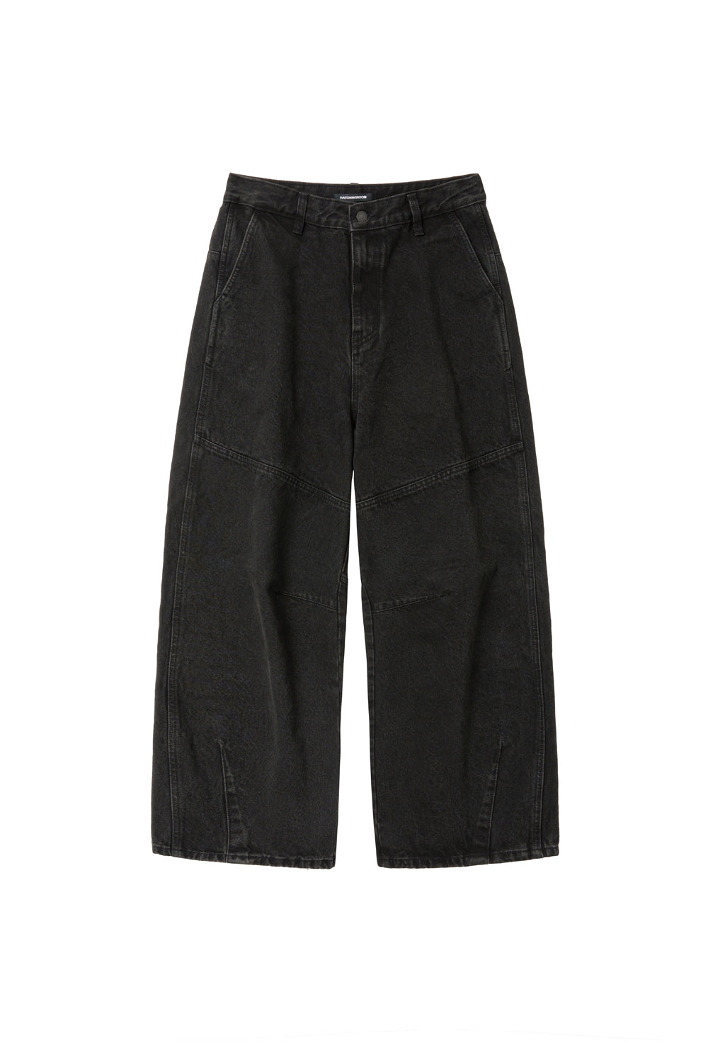 Hatchingroom - Wide Line Jeans Dusty (Black) product image 1 | TRAB K-Fashion Australia