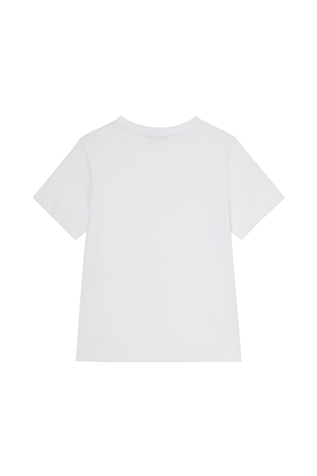 Deinet - Dot D Logo T-Shirt (White) product image 2 | TRAB K-Fashion Australia