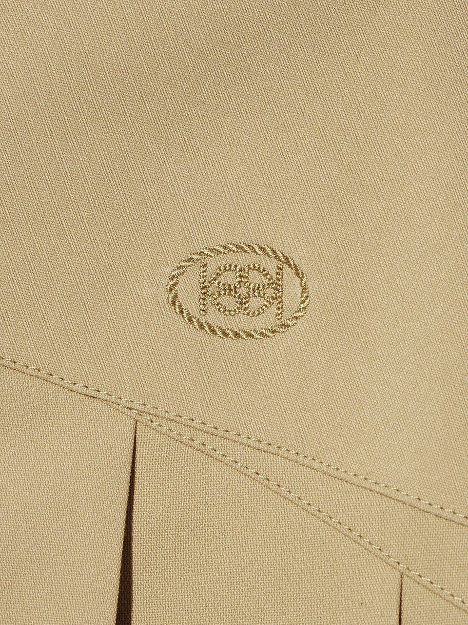 Kijun - Arc Tennis Mini Skirt (Beige) product image 14 | TRAB K-Fashion Australia
