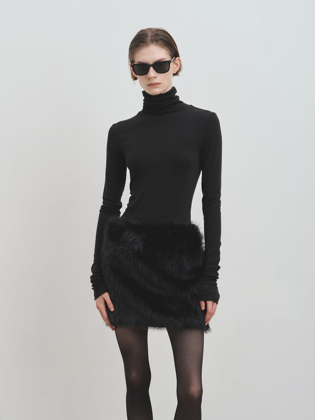 Tonywack - Slim-Fit Turtleneck (Black) product image 2 | TRAB K-Fashion Australia