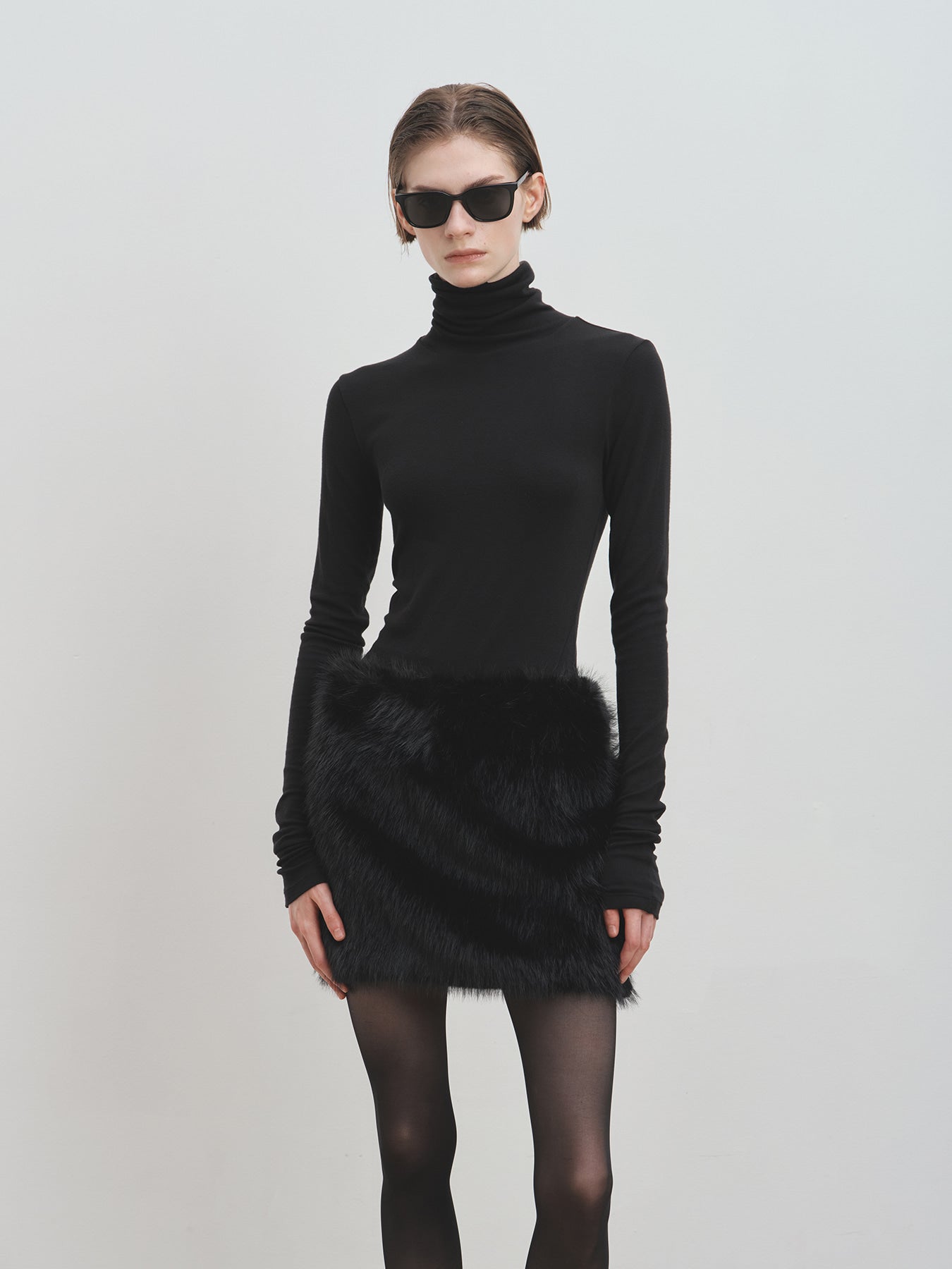 Tonywack - Slim-Fit Turtleneck (Black) product image 2 | TRAB K-Fashion Australia