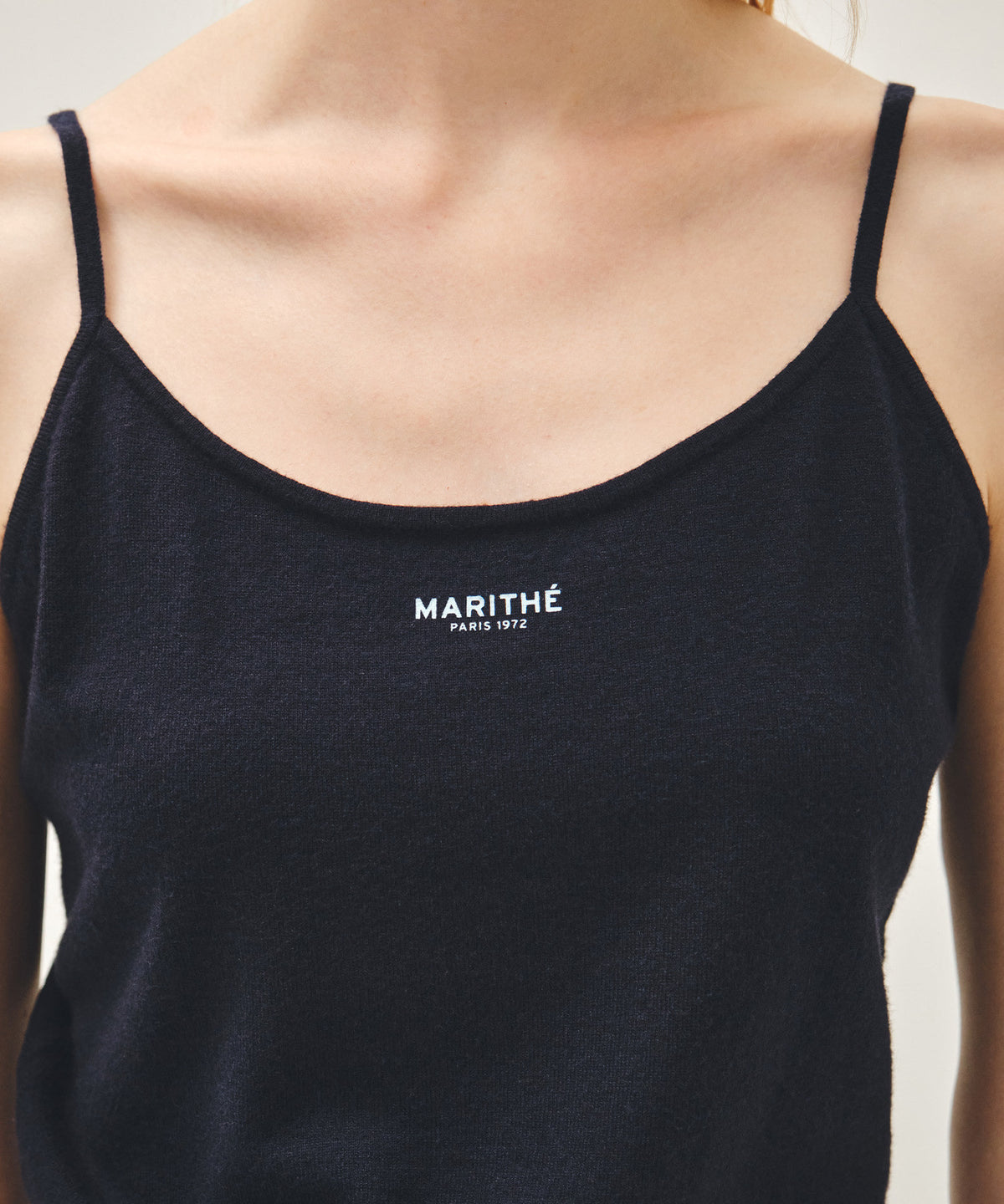Marithe & Francois Girbaud - Basic Knit Cardigan Setup (Navy) product image 4 | TRAB K-Fashion Australia