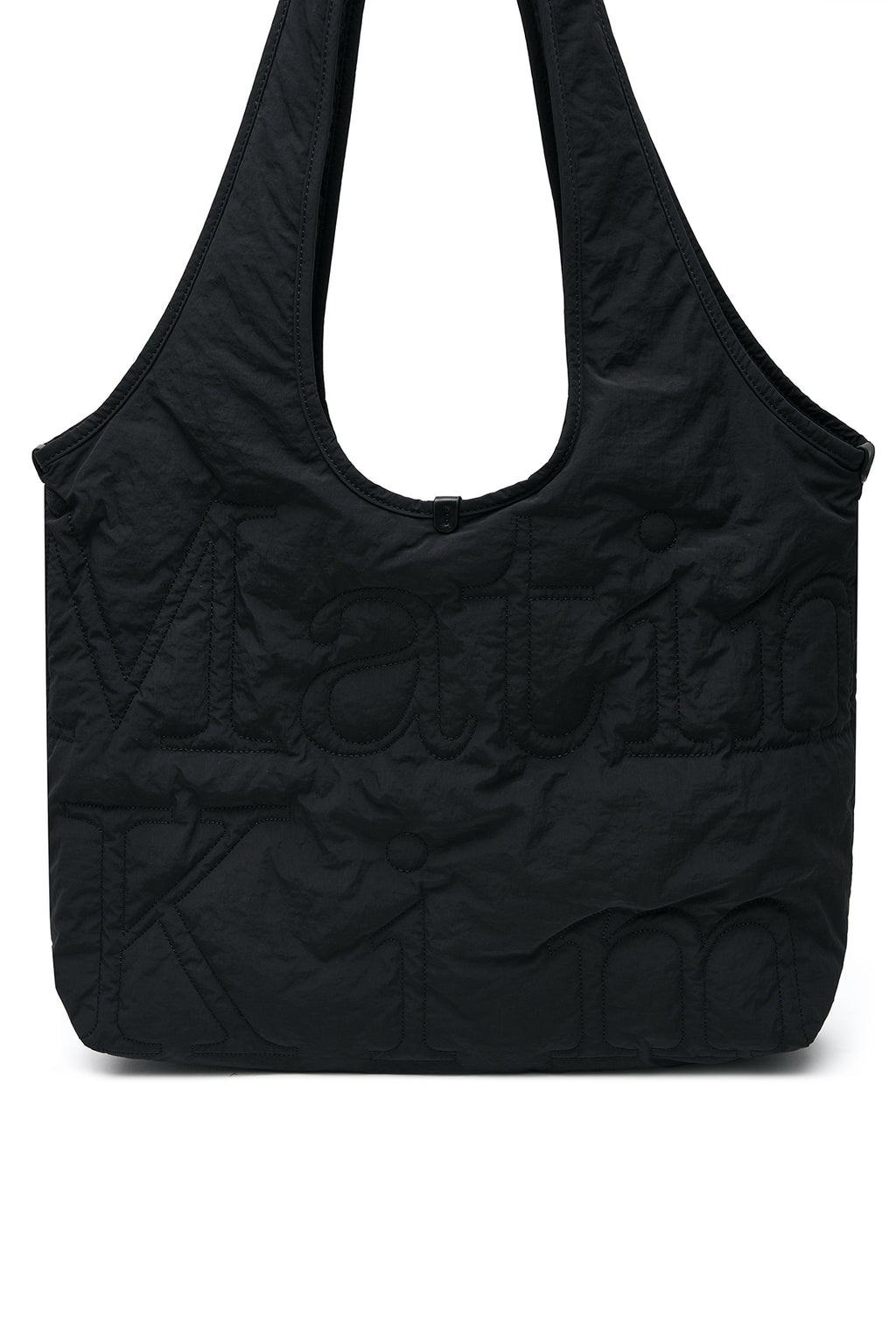 Matin Kim - Matin Logo Quilting Ecobag (Black) product image 3 | TRAB K-Fashion Australia