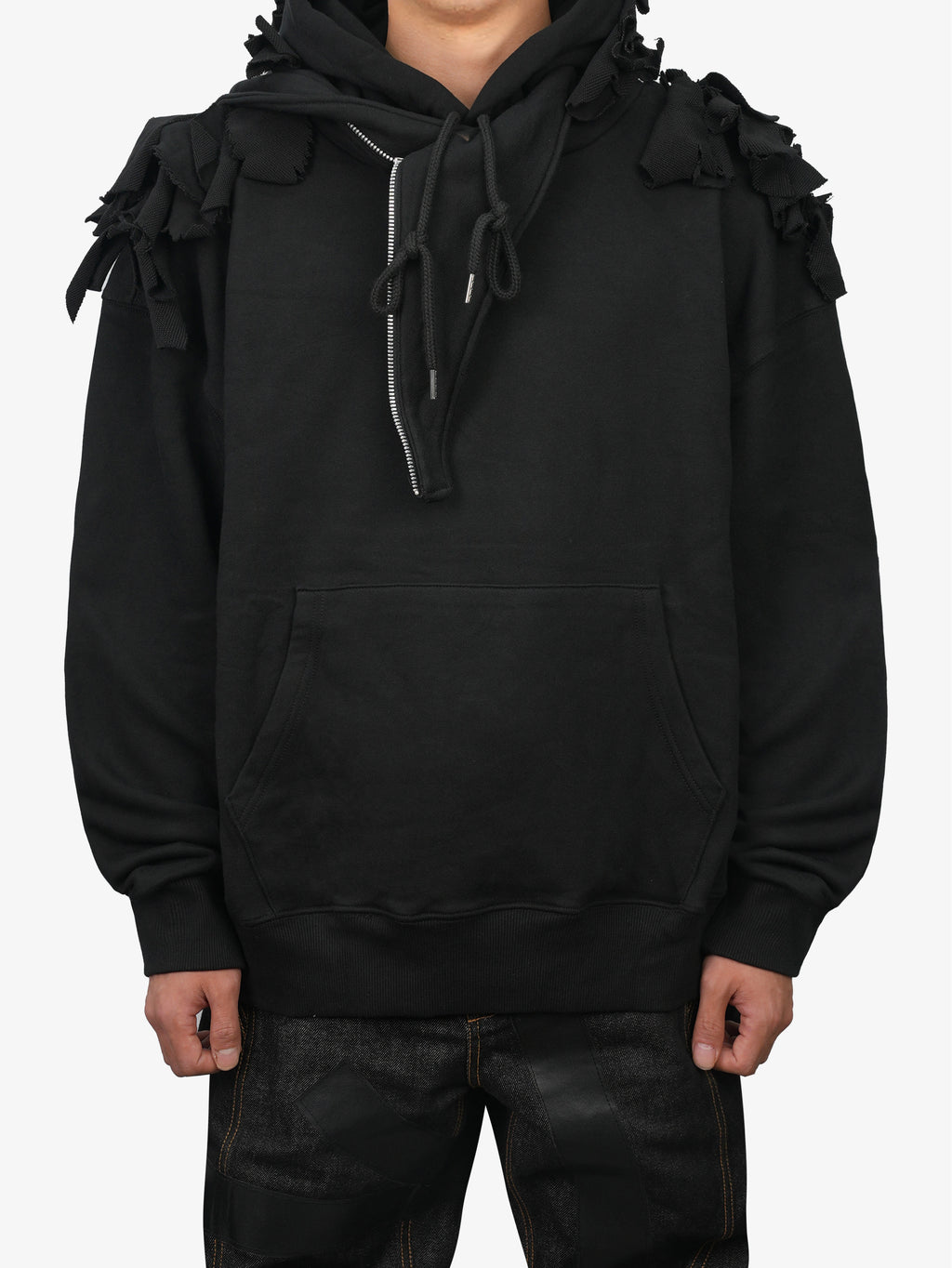 Juntae Kim - Laser Applique Sweat Hoodie product image 1 | TRAB K-Fashion Australia