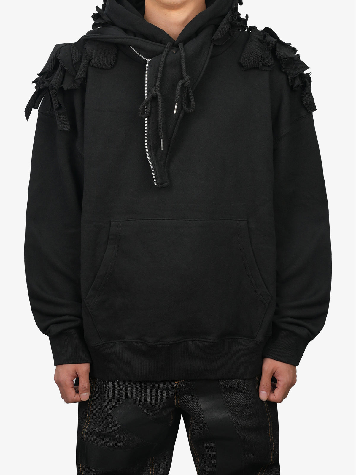 Juntae Kim - Laser Applique Sweat Hoodie product image 1 | TRAB K-Fashion Australia