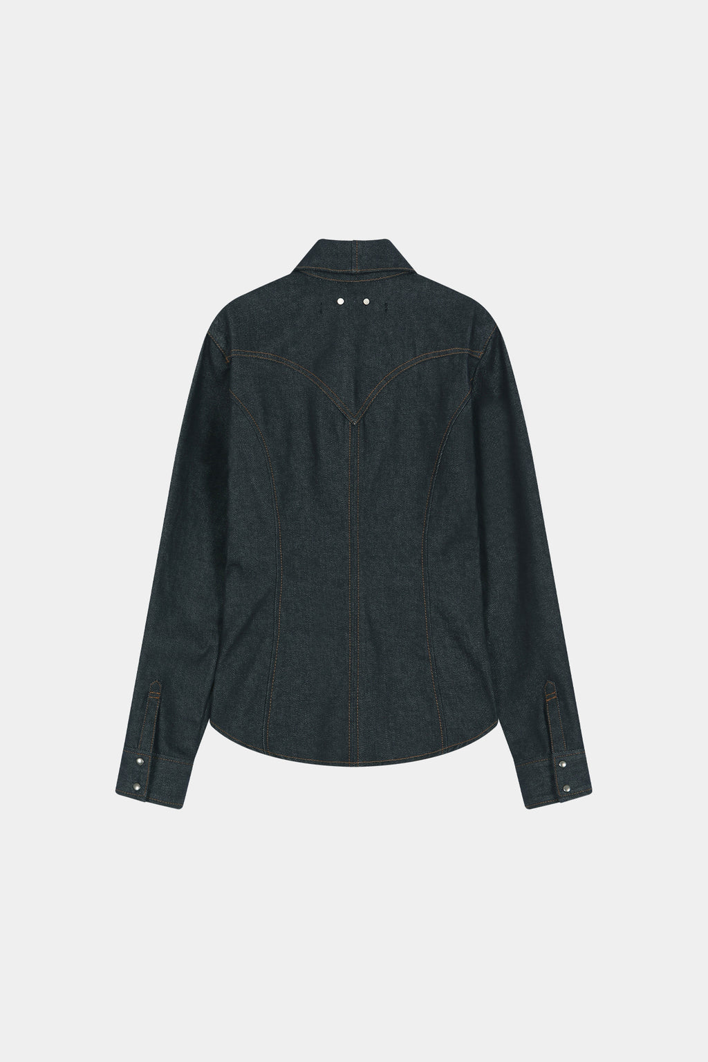 Andersson Bell - Western Patched Shirt (indigo) (Indigo) product image 11 | TRAB K-Fashion Australia