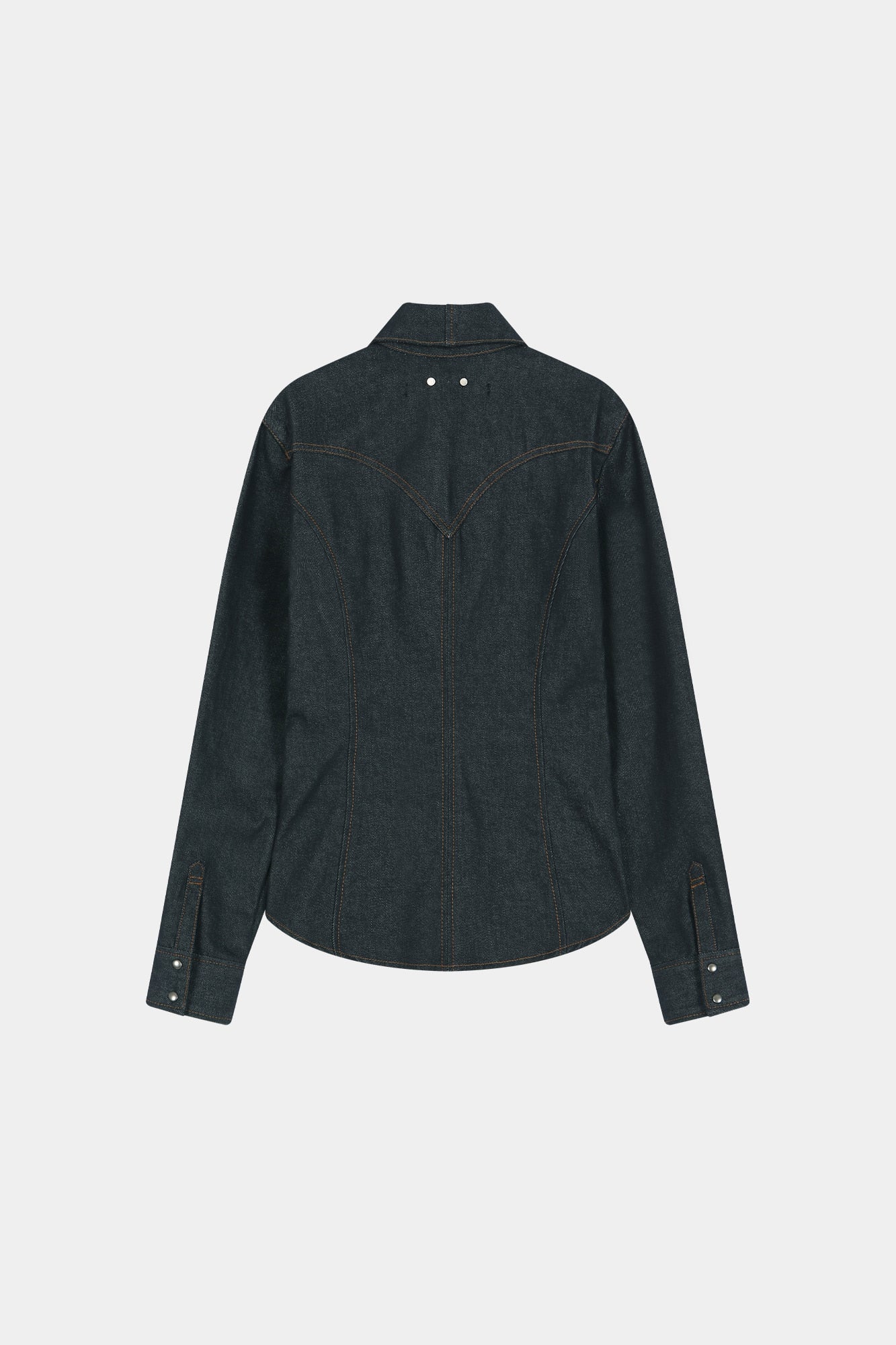 Andersson Bell - Western Patched Shirt (indigo) (Indigo) product image 11 | TRAB K-Fashion Australia