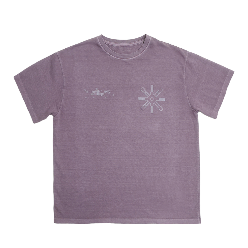 Towtow Archive - Squint Glow T-Shirt (Purple) product image 1 | TRAB K-Fashion Australia