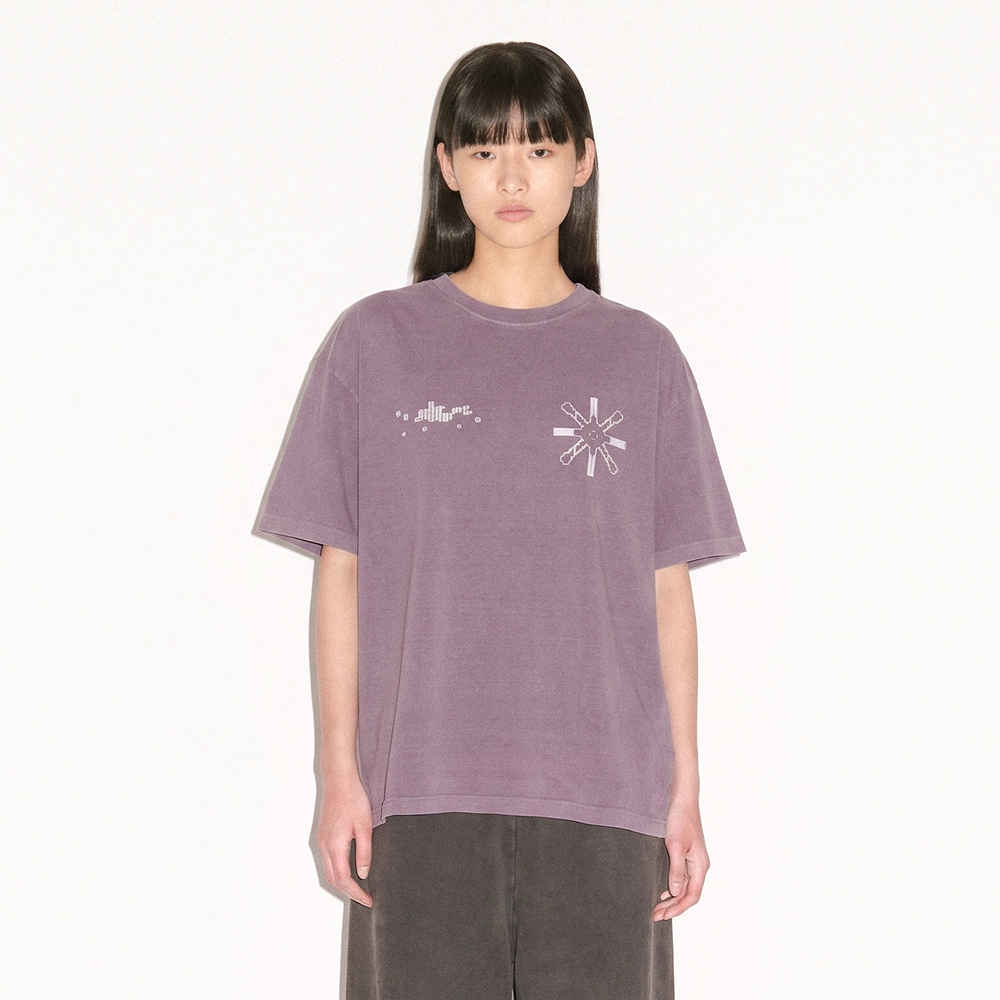 Towtow Archive - Squint Glow T-Shirt (Purple) product image 6 | TRAB K-Fashion Australia