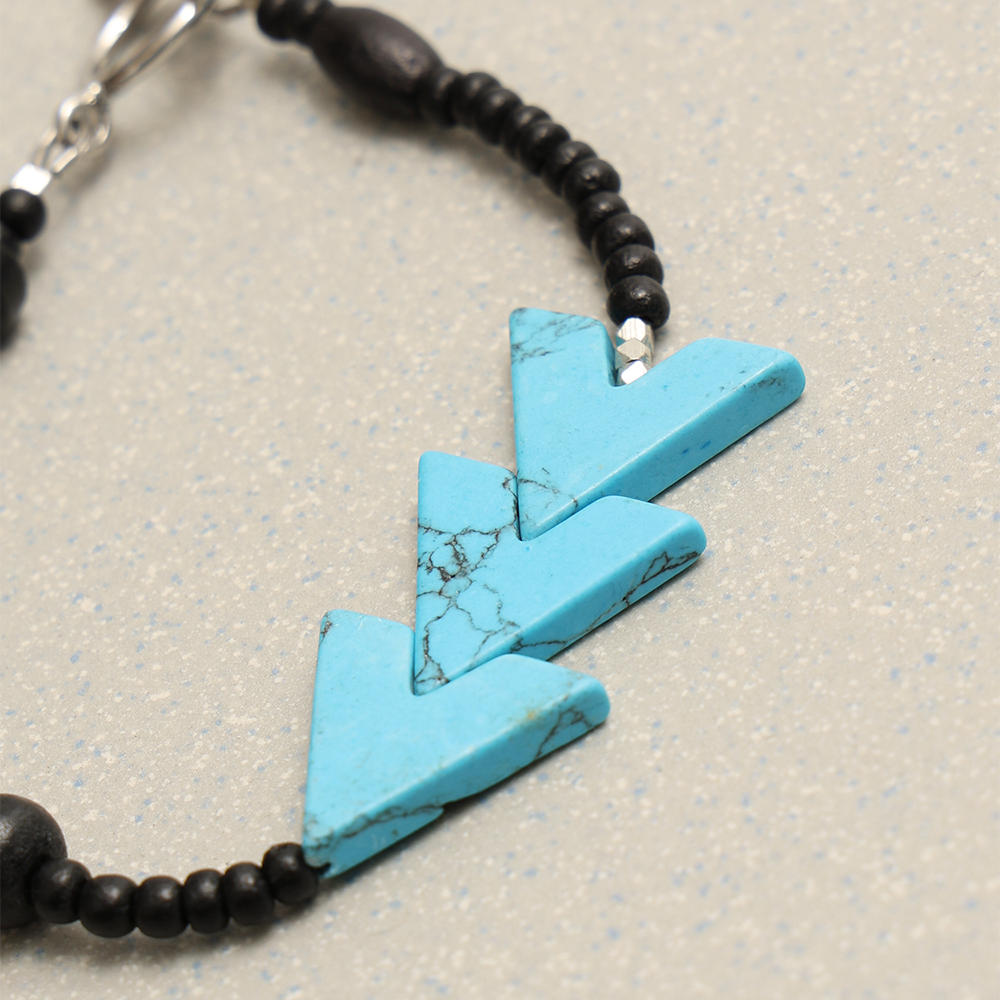 Towtow Archive - Arrow Stone Bracelet (Brown) product image 5 | TRAB K-Fashion Australia