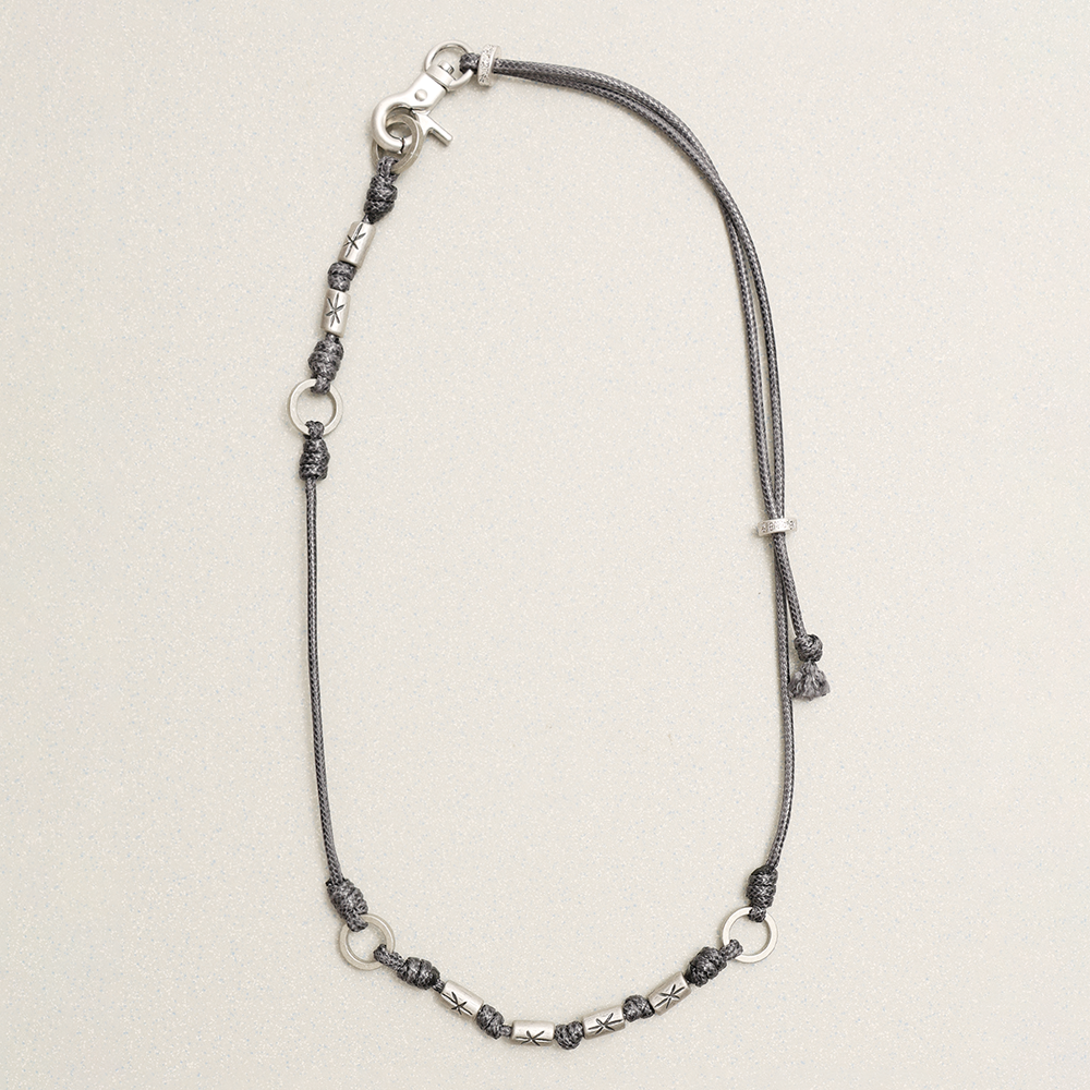 Towtow Archive - Axis Necklace (Charcoal) product image 1 | TRAB K-Fashion Australia
