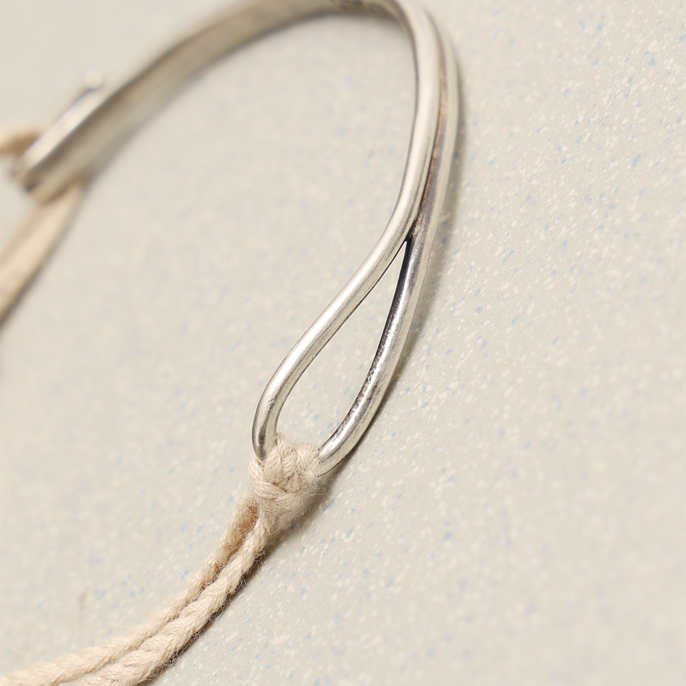 Towtow Archive - Braided Thin Half Bangle (Navy) product image 14 | TRAB K-Fashion Australia