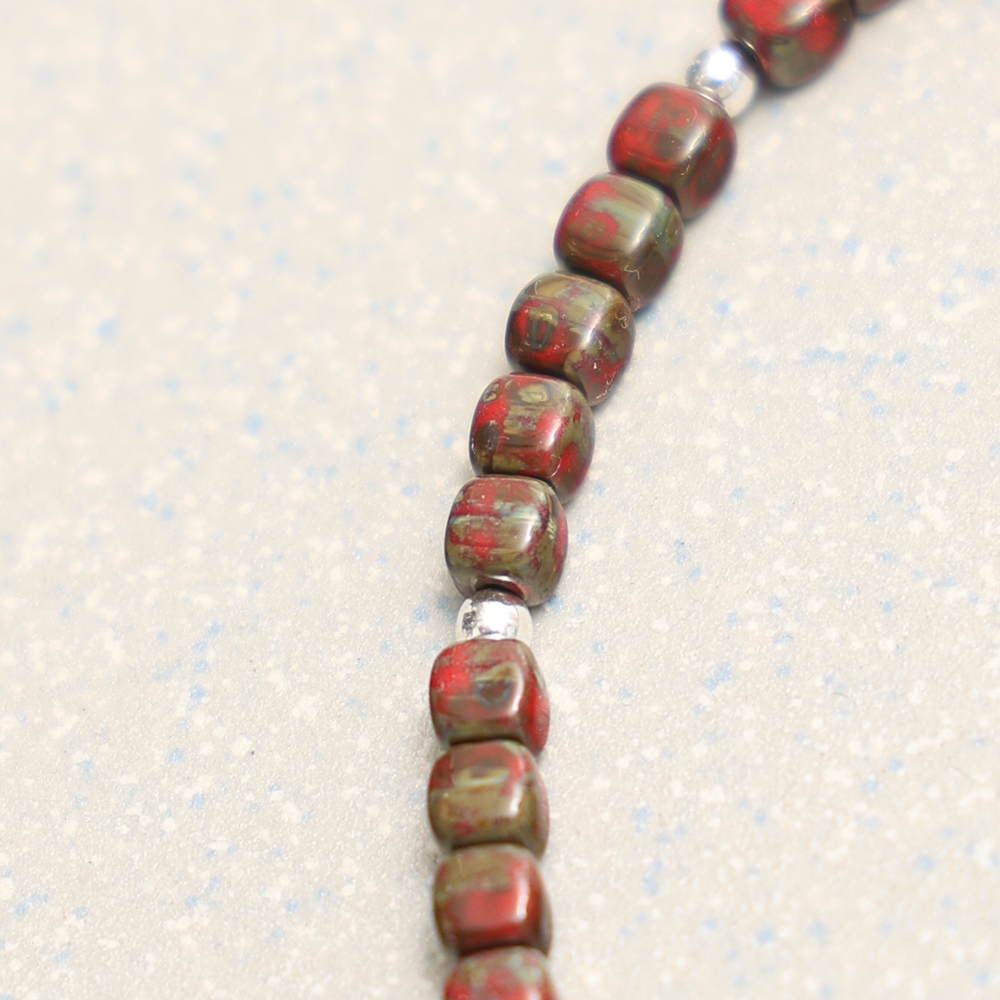 Towtow Archive - Czech Mini Cube Bracelet (Red) product image 4 | TRAB K-Fashion Australia