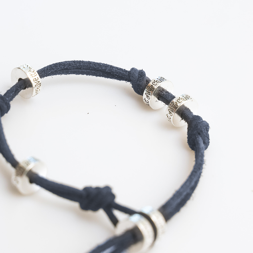 Towtow Archive - [12Th Restock] Monda Leather Bracelet | Immediate Delivery (Ash Blue) product image 9 | TRAB K-Fashion Australia