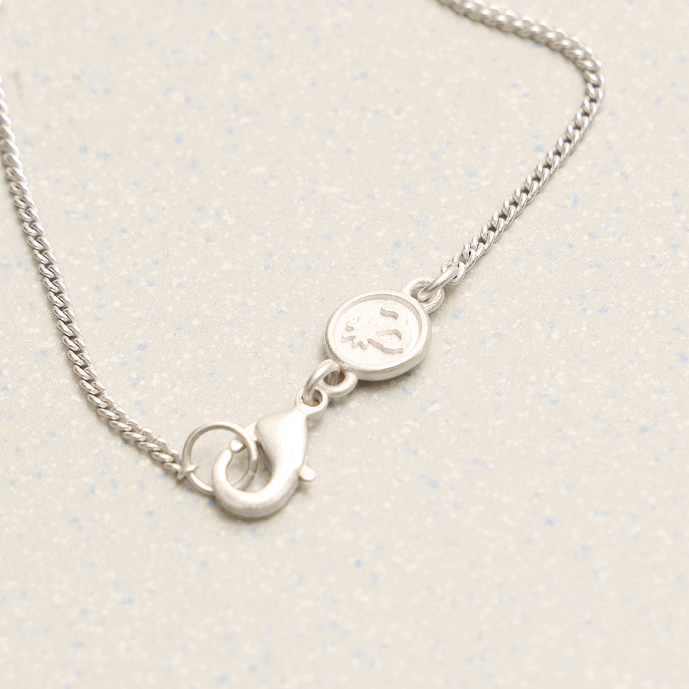 Towtow Archive - Pebble Emoji Necklace (Silver) product image 7 | TRAB K-Fashion Australia