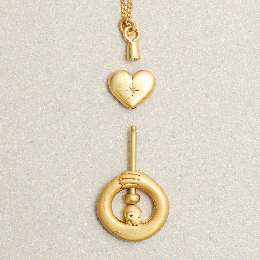 Towtow Archive - Pilar Guardian Necklace [2 Colors] (OC) product image 10 | TRAB K-Fashion Australia
