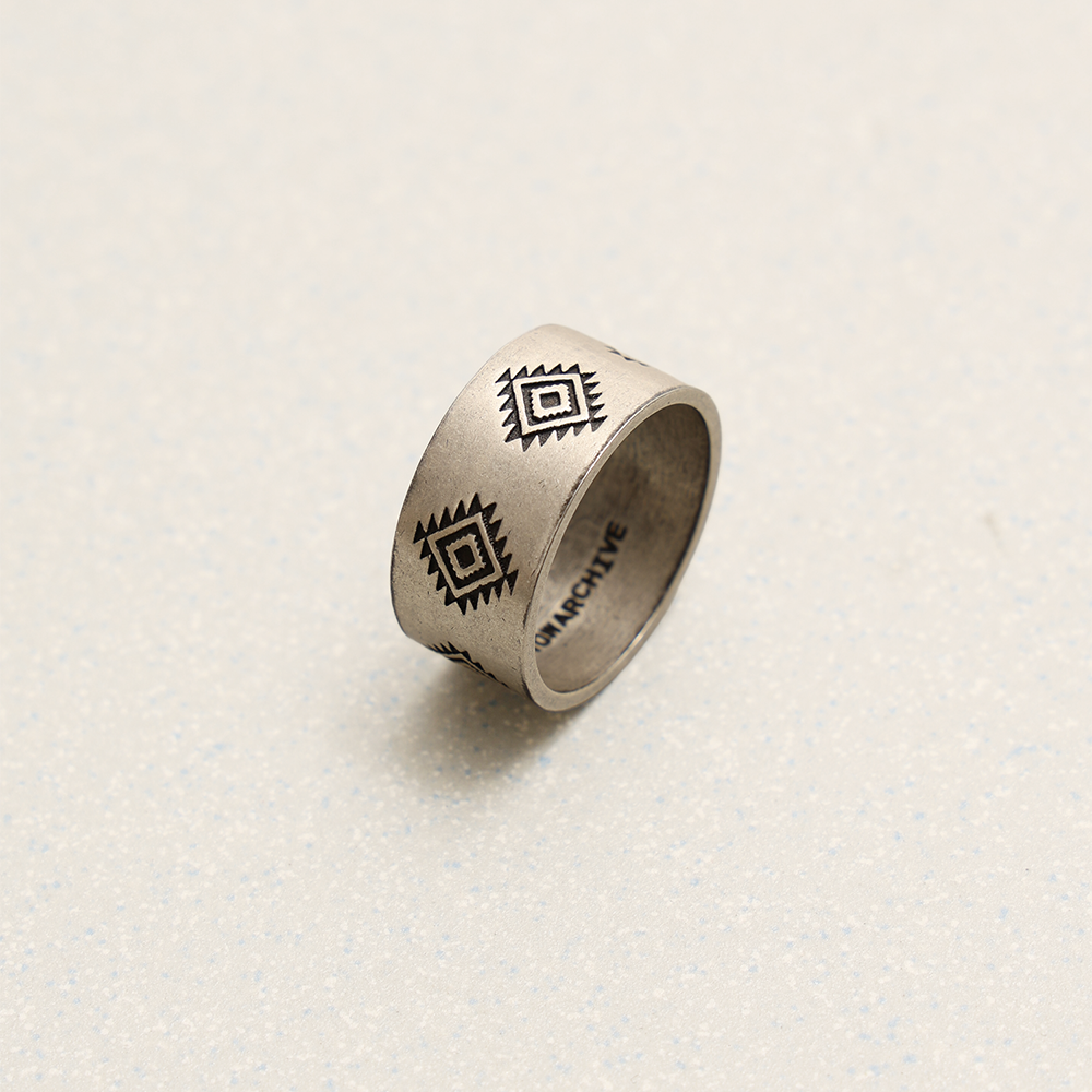Towtow Archive - Sani Stamp Wide Ring (OC) product image 1 | TRAB K-Fashion Australia