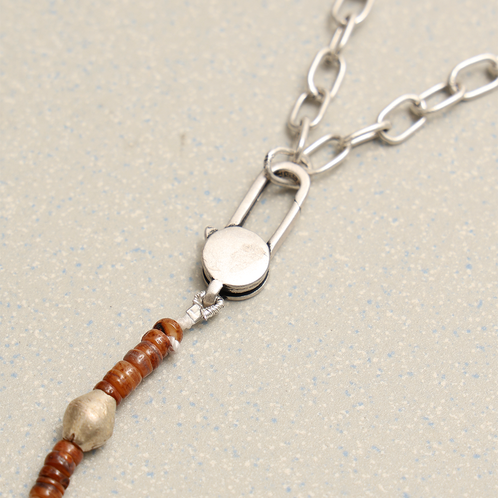 Towtow Archive - Silent Wing Necklace (Brown) product image 3 | TRAB K-Fashion Australia