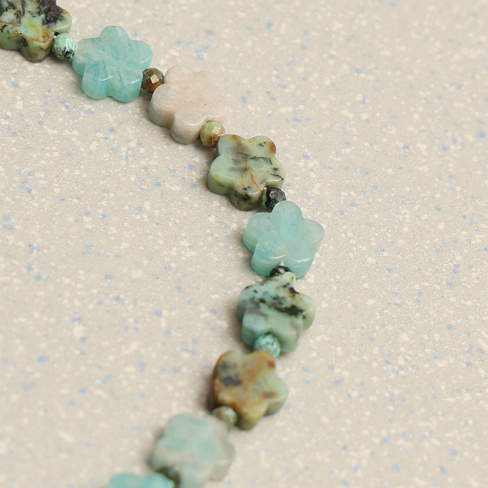 Towtow Archive - Spotted Star Stone Bracelet (Green) product image 2 | TRAB K-Fashion Australia