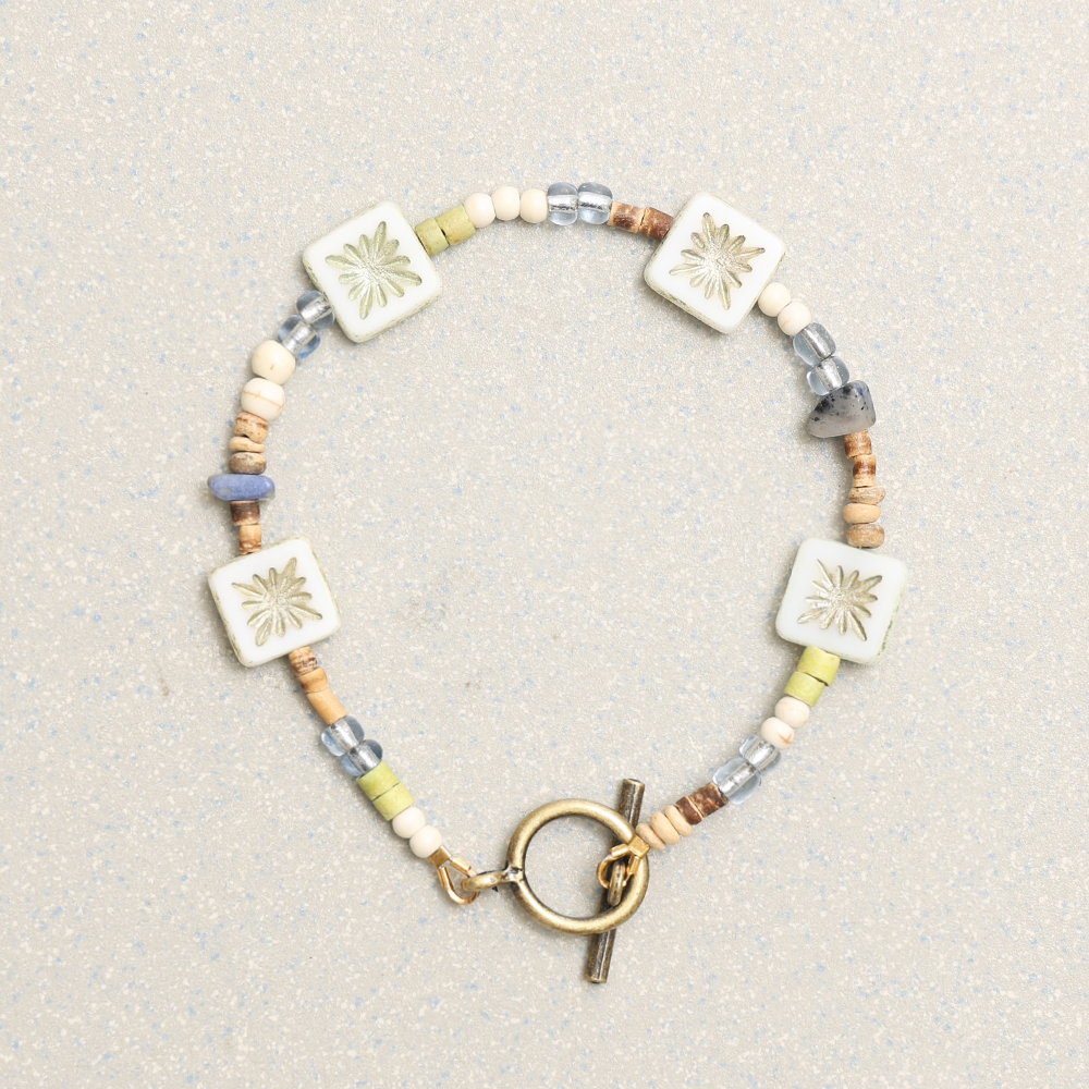 Towtow Archive - Square Sun Bracelet (Black) product image 3 | TRAB K-Fashion Australia