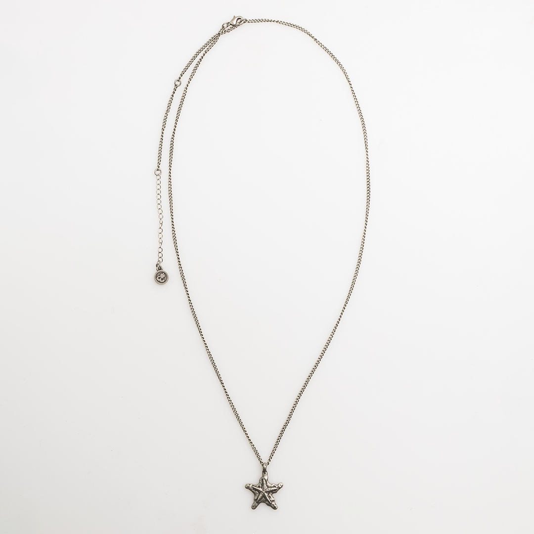 Towtow Archive - Starfish Pendant Necklace Silver Burnish (OC) product image 2 | TRAB K-Fashion Australia