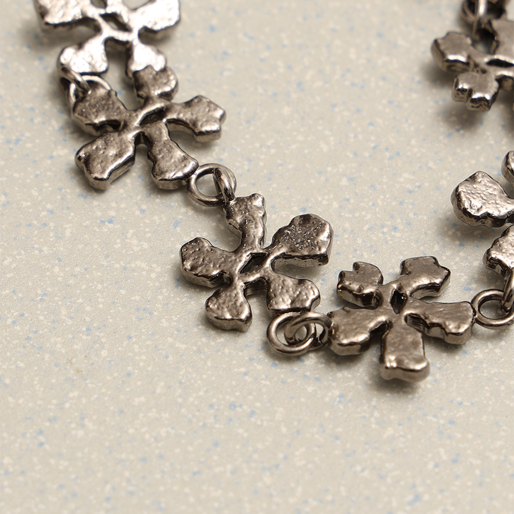 Towtow Archive - Steel Petal Bracelet (Black) product image 8 | TRAB K-Fashion Australia