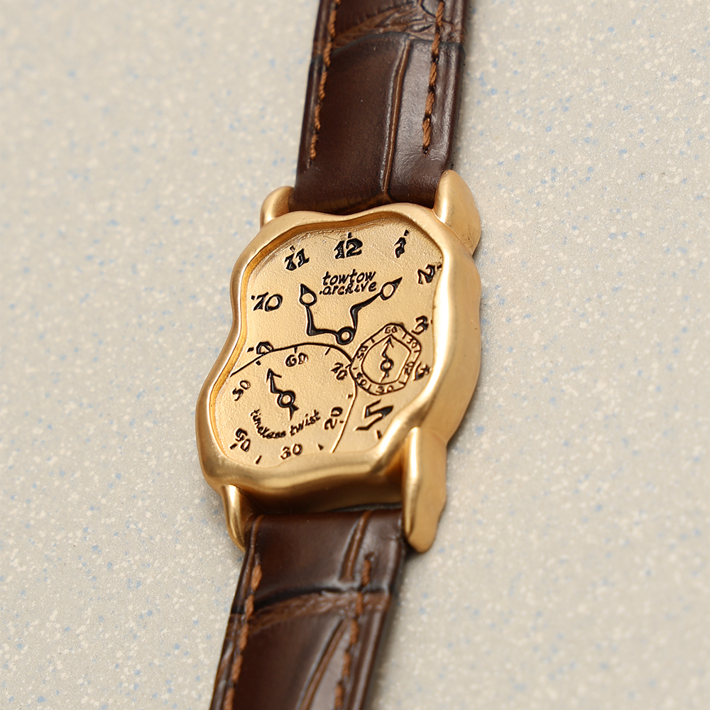 Towtow Archive - Timeless Twist Wristlet 4.0 (Black & Gold) product image 8 | TRAB K-Fashion Australia