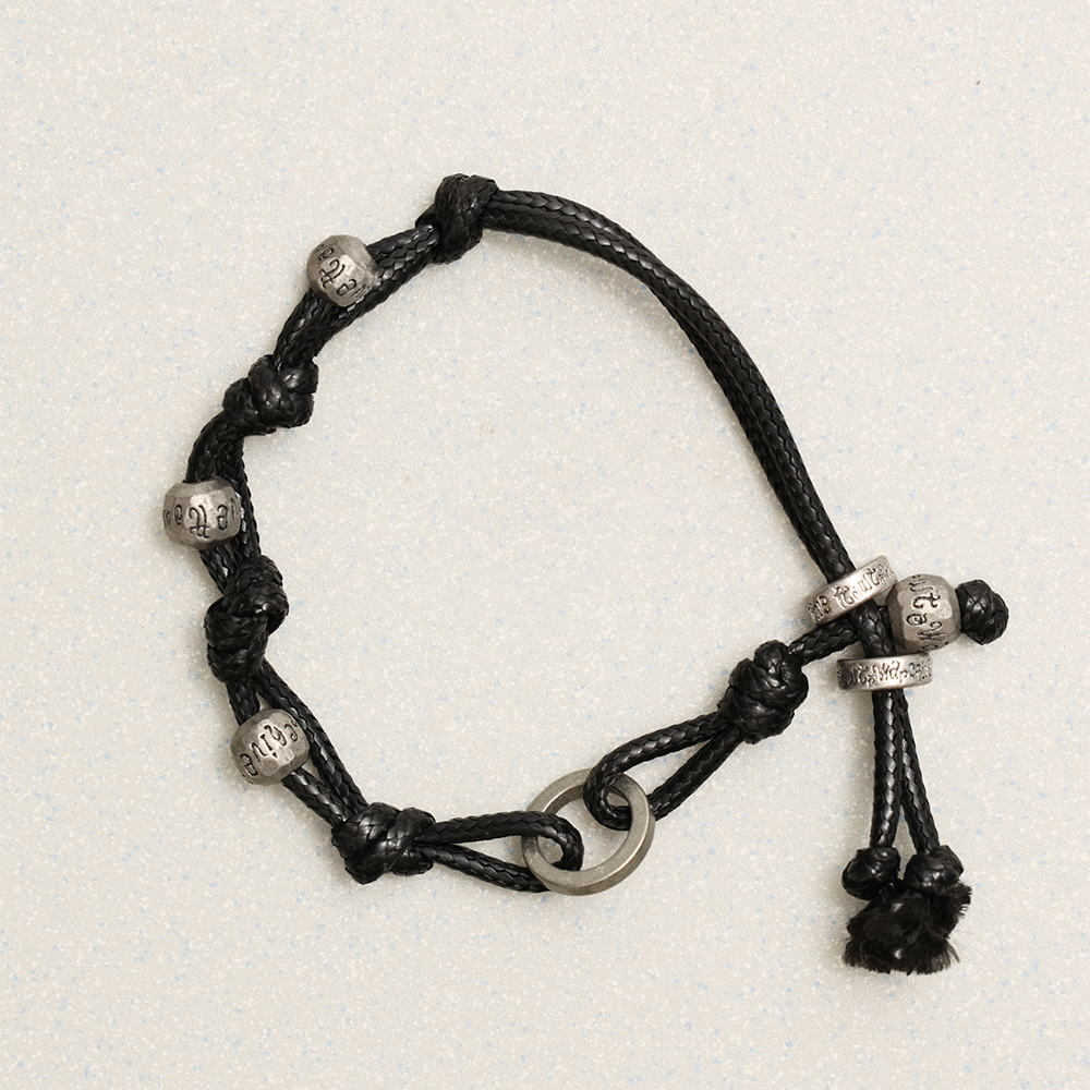 Towtow Archive - Tosca Rope Bracelet (Black) product image 1 | TRAB K-Fashion Australia