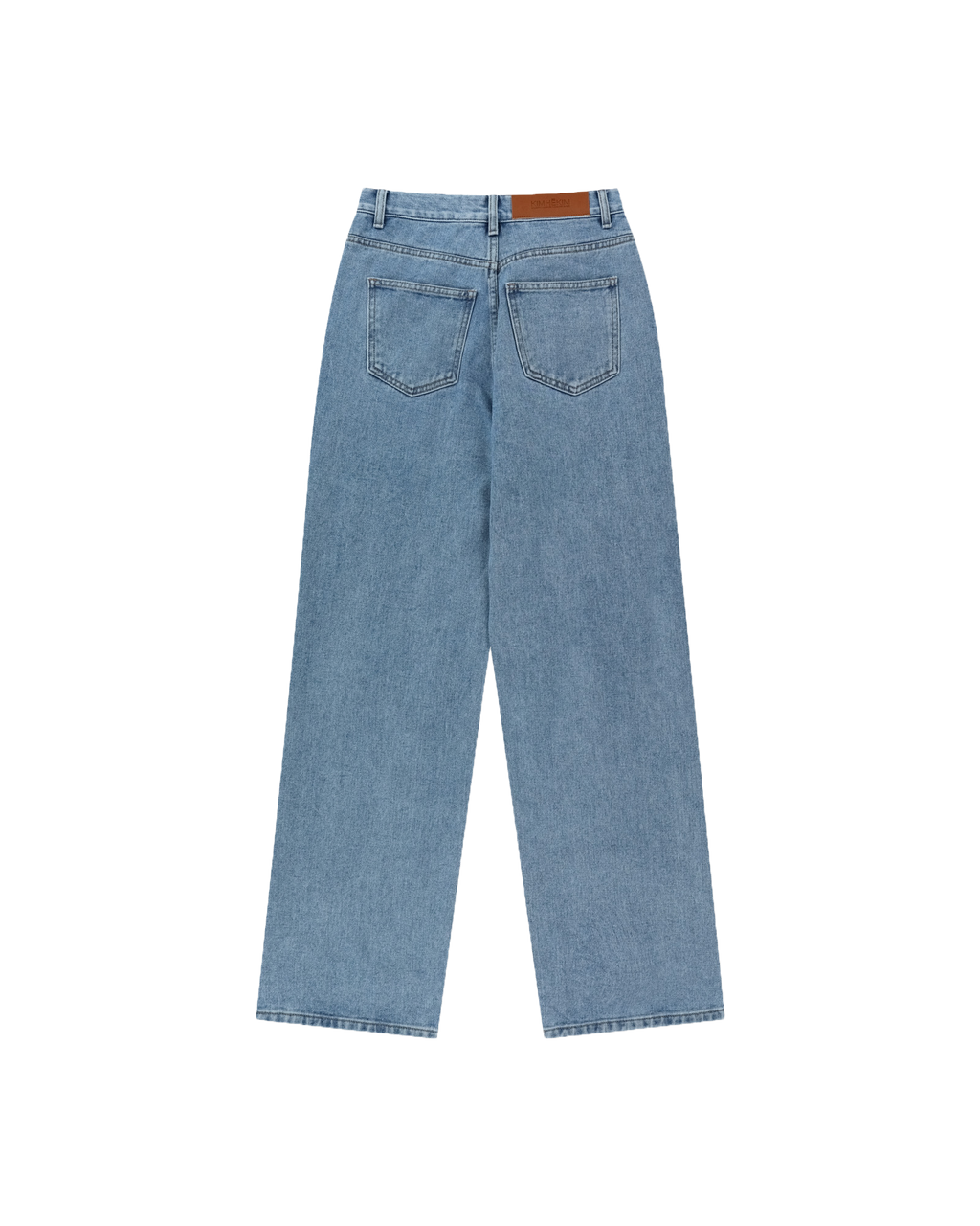 Kimhe Kim - Heart Patches Jeans (Sky Blue) product image 2 | TRAB K-Fashion Australia
