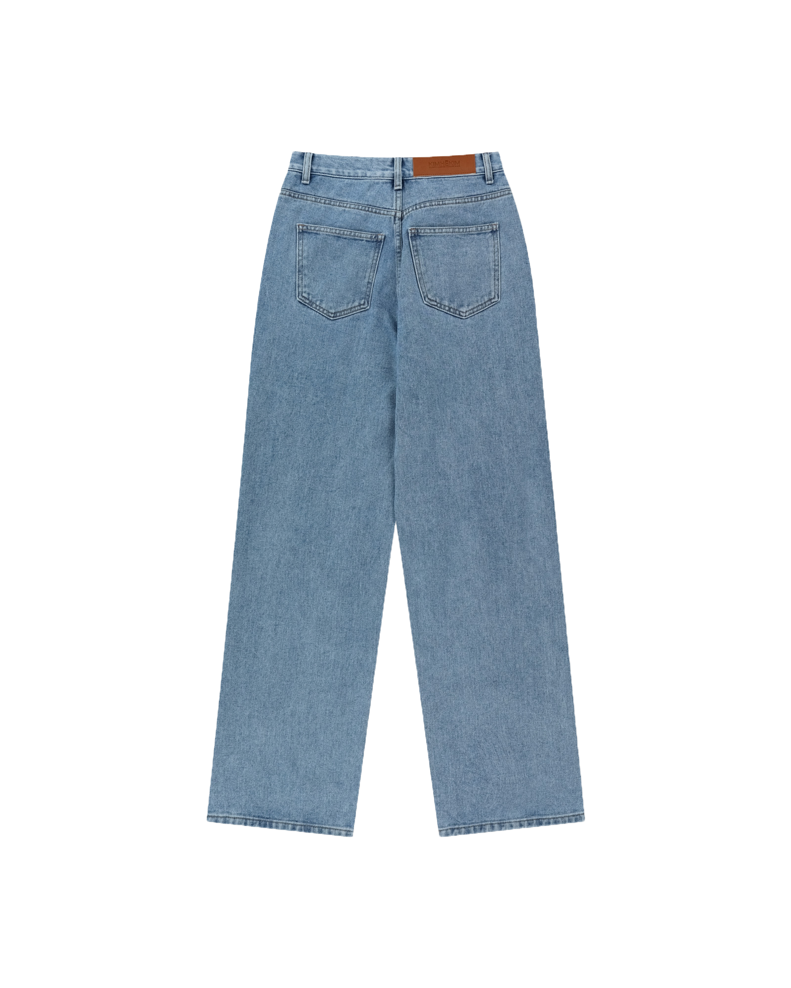 Kimhe Kim - Heart Patches Jeans (Sky Blue/Black) product image 7 | TRAB K-Fashion Australia