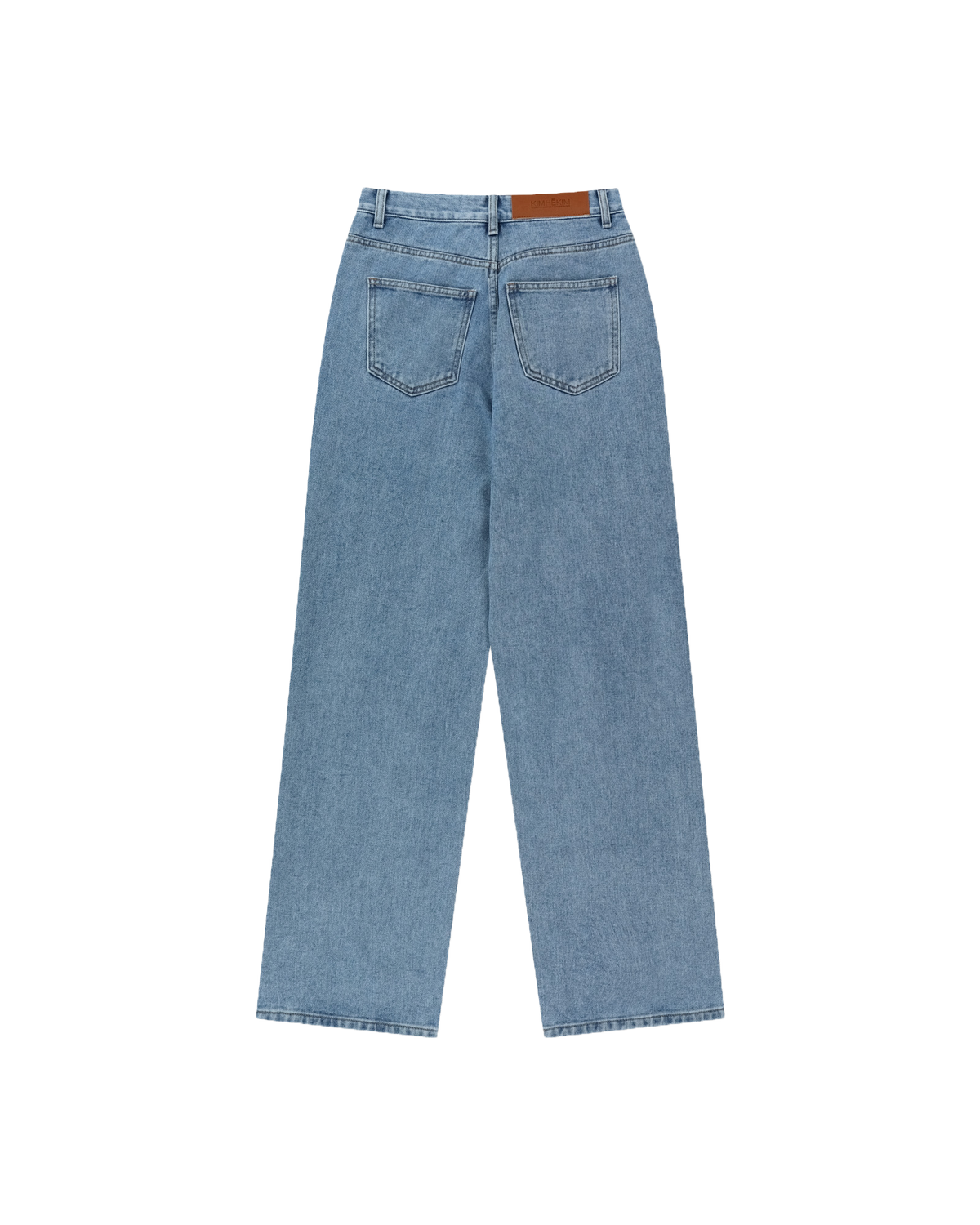Kimhe Kim - Heart Patches Jeans (Sky Blue) product image 2 | TRAB K-Fashion Australia