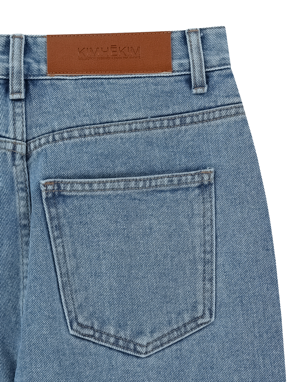 Kimhe Kim - Heart Patches Jeans (Sky Blue) product image 5 | TRAB K-Fashion Australia